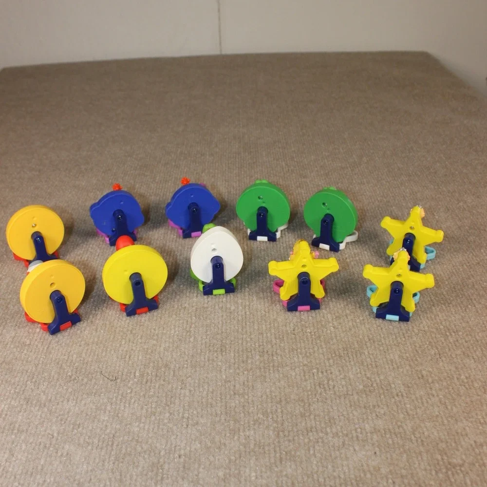 McDonalds Super Mario Happy Meal Toy Lot 11pc Mario Peach‎ Rosalina Yoshi Toad